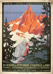 BRODERS ROGER-L'Aiguille Du Dru La Chaine Du Mont Blanc PLM-img1