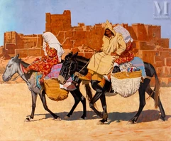 Jean François ARRIGONI - NERI (1937 - 2014)-En route pour le souk-img1