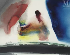 Paul JENKINS (1923-2012)-Le Shaman, 1986-img1