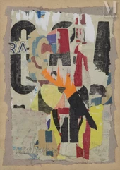 Arthur AESCHBACHER (né en 1923)-Signé Naturel, 1964-img1