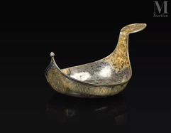 ** RARE KOVCH EN VERMEIL DU XVIIE SIÈCLE OFFERT PAR LE TSAR ALEXIS IER ROMANOV ET SON FILS LE TSAR FEODOR III--img1