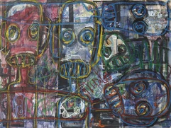 Aboudia Abdoulaye DIARRASSOUBA (né en 1983)-Dream, 2012-img1