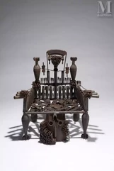 Gonçalo MABUNDA (né en 1975)-War Throne, 2013-img1