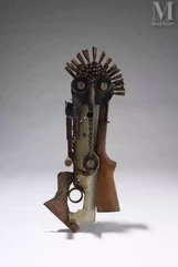 Gonçalo MABUNDA (né en 1975)-Masque, 2014-img1