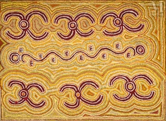 Paddy Stewart Japaljarri (1935 - 2013)-Possum Dreaming-img1