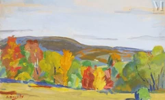 Saliba DOUAIHY (Liban, 1915-1994)-Paysage-img1