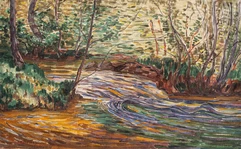 Léon DETROY (Chinon 1859-1955)-Gargilesse, circa 1900-img1