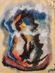 Ernest ENGEL- PAK (Spa 1885 - Valabre 1965)-Composition-img1