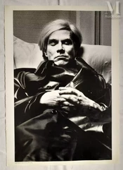 Helmut NEWTON : Planche extraite de SUMO, Andy WARHOL, Vogue Uomo, Paris 1974--img1