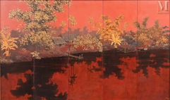 Ⓗ TRAN PHUC DUYEN (1923-1993)-Reflection on the river, 1954-img1