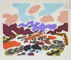 Charles Lapicque (1898-1988)-Paysage en Castille, 1973-img1