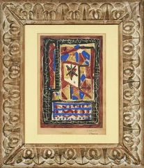 Roger Bissière (1886-1964)-La fenêtre, 1952-img1