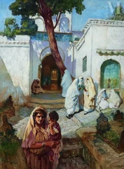 Frederick Arthur BRIDGMAN (Tuskegee 1847- Lyons-La -Forêt1928)--img1