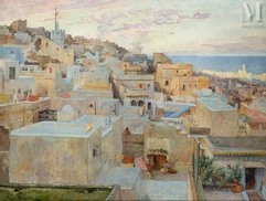 Henri DABADIE (Pau 1867 - Tunis 1949)-La Casbah, Alger-img1