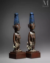 Paire d'ibejis féminins--img1