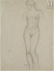 Aristide MAILLOL (1861-1944)-Femme nue-img1