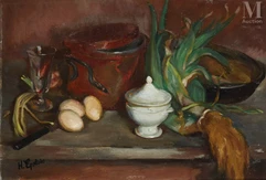 Henri EPSTEIN  (Lodz 1891 - Auschwitz 1944)-Nature morte-img1
