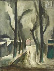 Milivoy UZELAC (Mostar 1897- Paris 1977)-Le chemin-img1