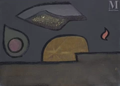 Jean PIAUBERT (Feydieu 1900- Le Pian 2002)-Nuit de mars, 1959-img1