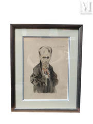 Sébastien Charles GIRAUD (1819-1892), d'après-Caricature de Charles Baudelaire-img1