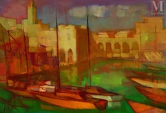 Rafel TONA (Barcelone 1903 - Paris 1987)-L'Amirauté d'Alger, 1940-img1