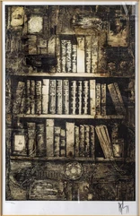 Alain KLEINMANN (1953), d'après-La bibliothèque-img1