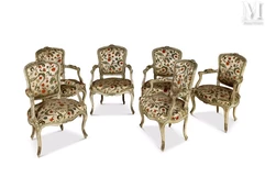 Suite de 6 fauteuils--img1