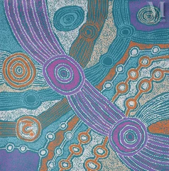 Clarisse Tunkin (1993 - )-Minma Marlilu Tjukurrpa, 2023-img1