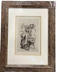 Auguste LEPERE (Paris 1849 - Domme 1918)-Au piano-img1