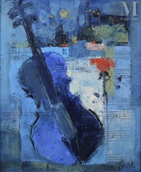 TYLECEK (Née en 1948)-Le violon de nuit-img1