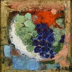 TYLECEK (Née en 1948)-Grappe de raisins-img1