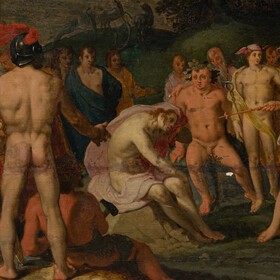 Une allégorie du pouvoir éclairé par Cornelis Van Haarlem